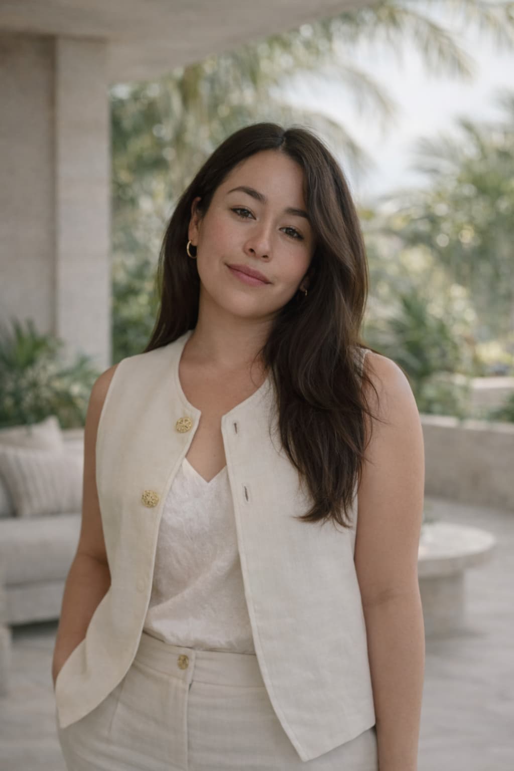 Vista panorámica de la Riviera Maya — Playa del Carmen y el mar Caribe